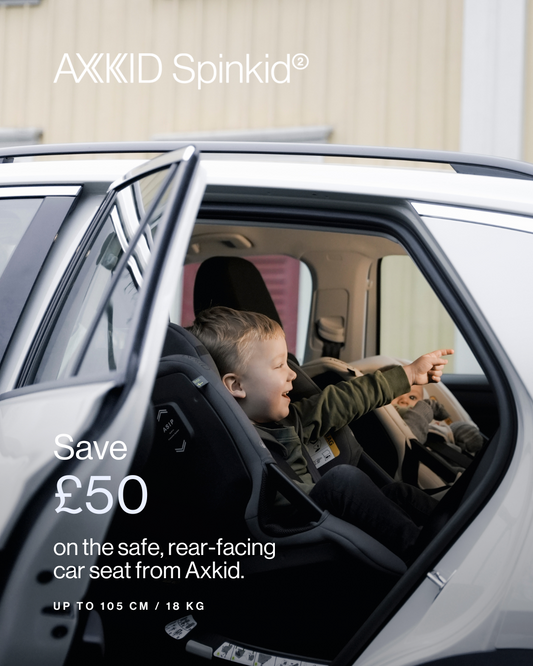 Axkid Spinkid 2 Car Seat – £50 Off for a Limited Time Only!