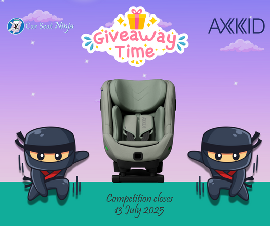 Win an Axkid Minikid 4 Max – The Ultimate Rear-Facing Car Seat!