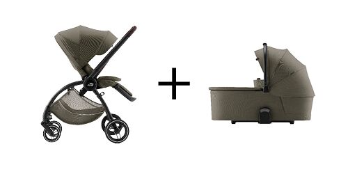 Britax Rio Pushchair and Carry Cot