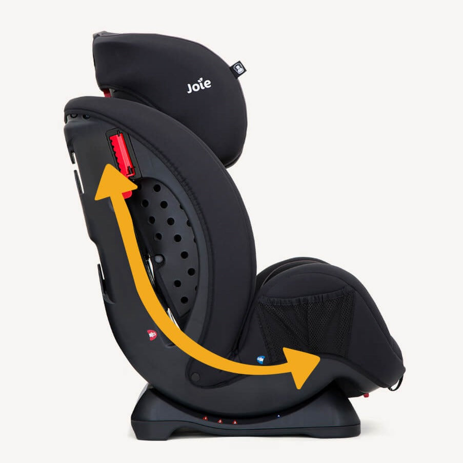 Joie Stages Coal Carseat Carseats Car Seat Side View
