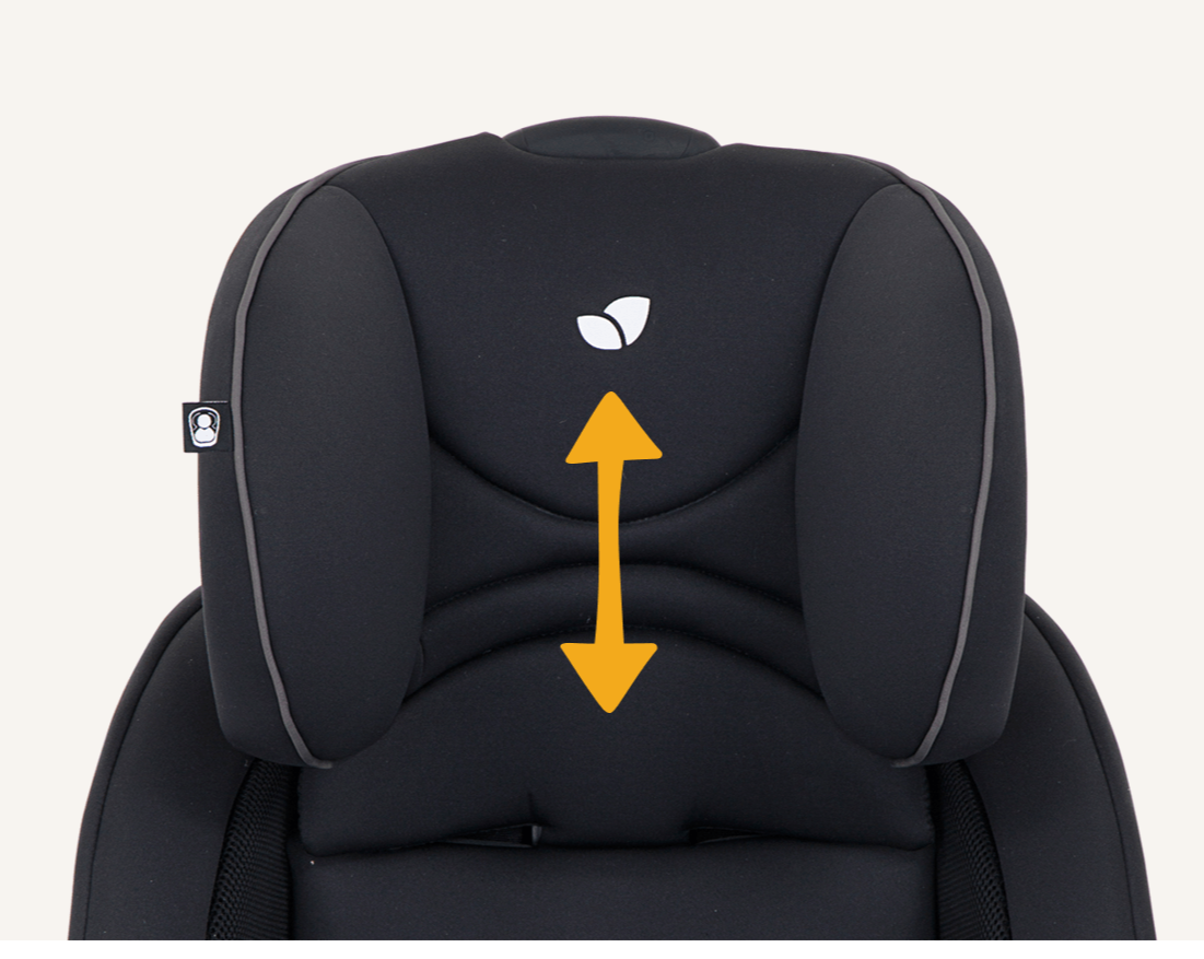 Joie Stages Coal Carseat Carseats Car Seat Headrest Extension