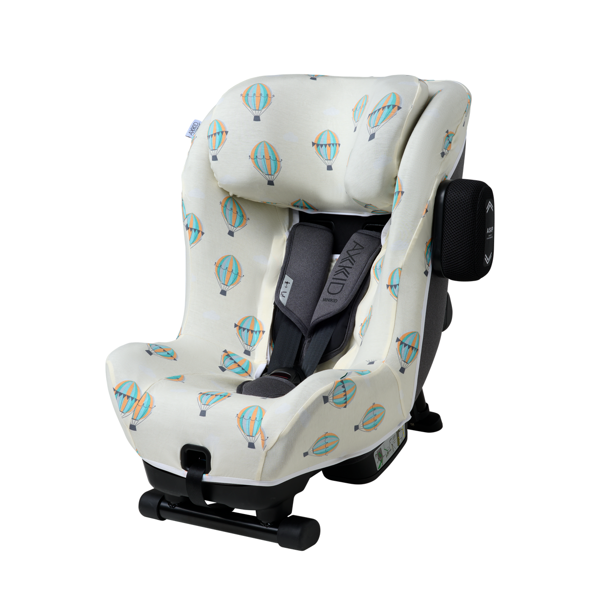 Axkid x Geggamoja Car Seat Cover Minikid 3/Minikid 4 Car Seat Ninja