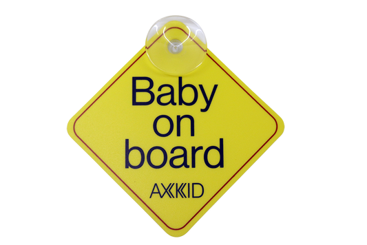 Axkid Baby on Board sign