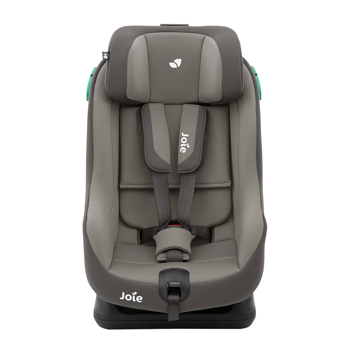 Joie Steadi R129 Cobblestone Front View with Raised Headrest Carseat Carseats Car Seat