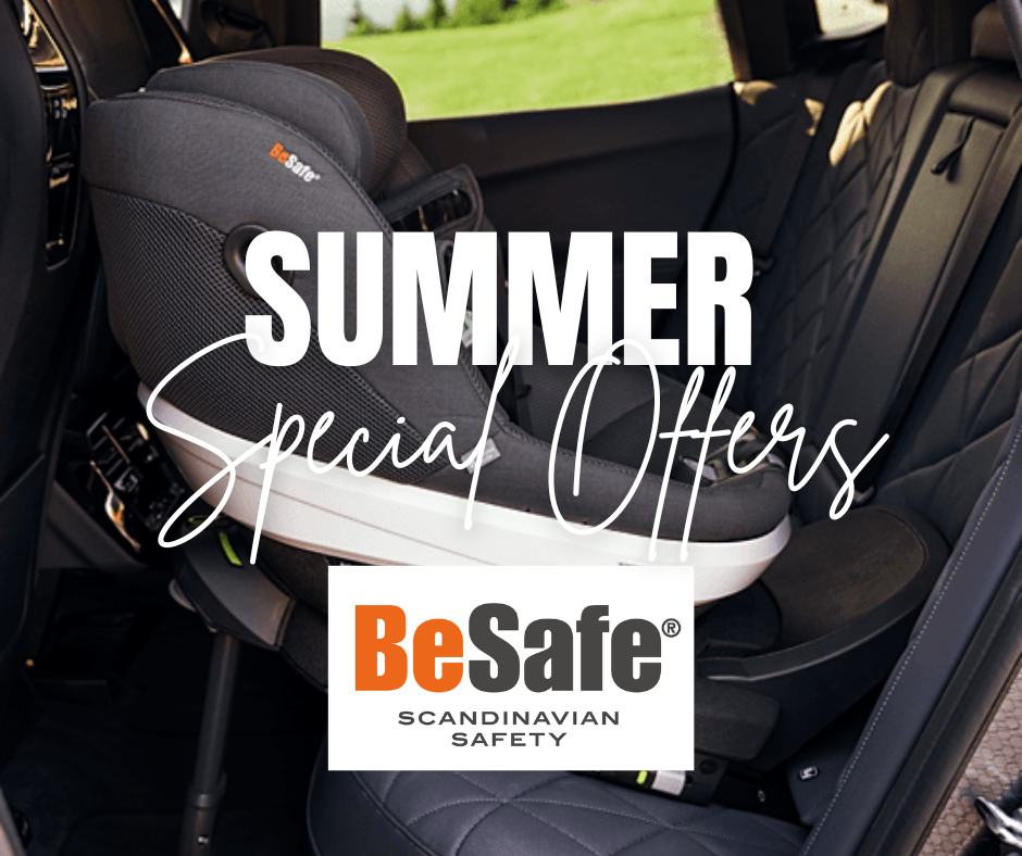 BeSafe Summer Car Seat Sale - Up to £80 Off Top-Rated Car Seats + 15% Off Accessories!