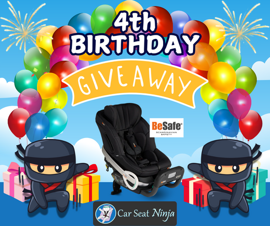 Celebrate 4 Years of Car Seat Ninja with a Special Giveaway!