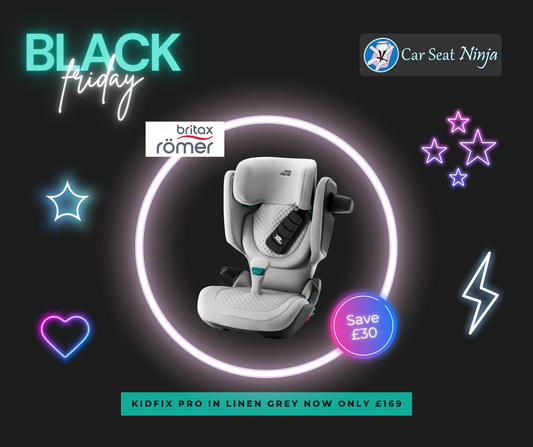 Black Friday Car Seat Deal: Britax KIDFIX PRO in Lux Linen Grey – Now Just £169
