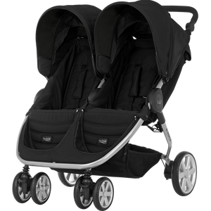 Britax b agile double with car seat on sale
