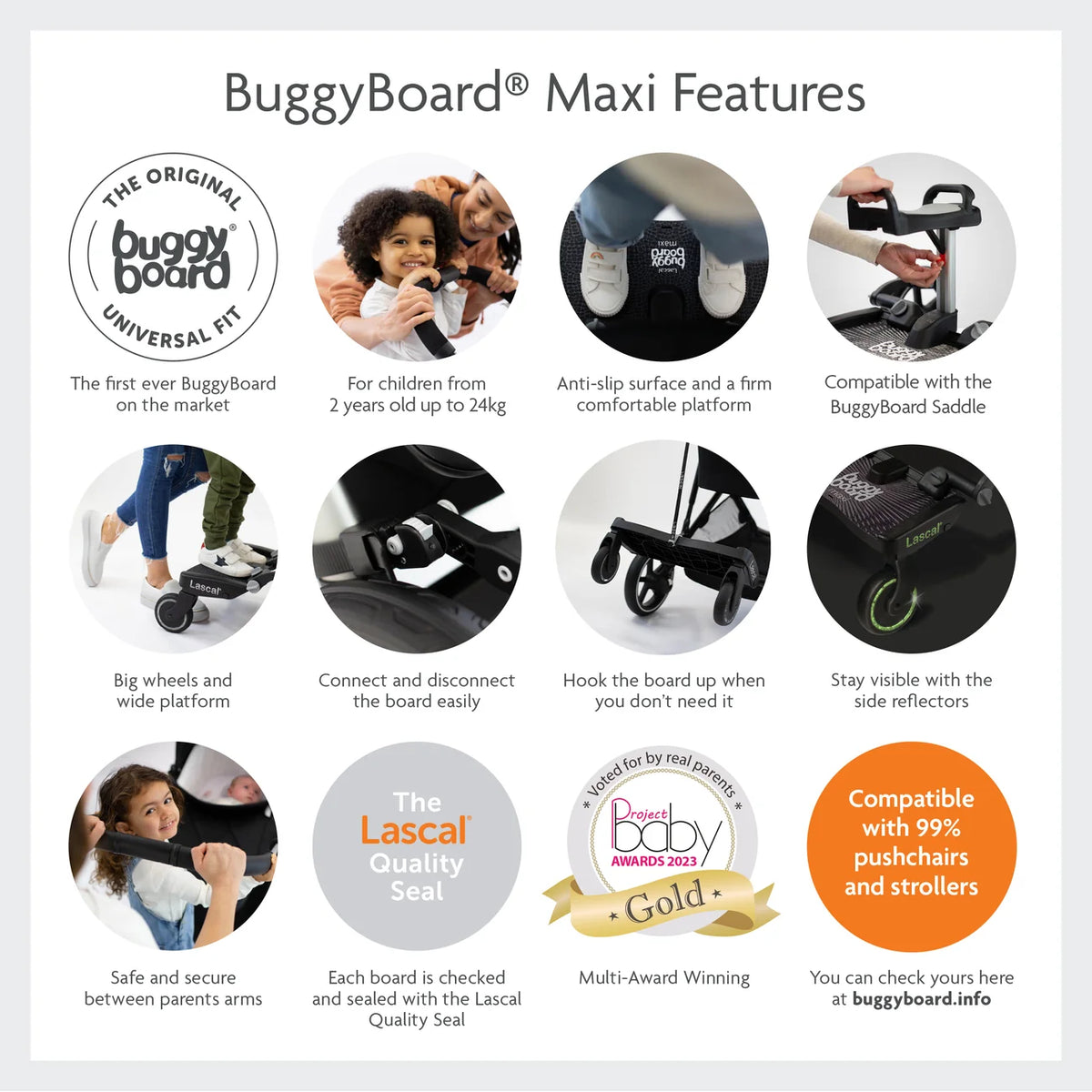 Lascal MAXI Buggyboard®