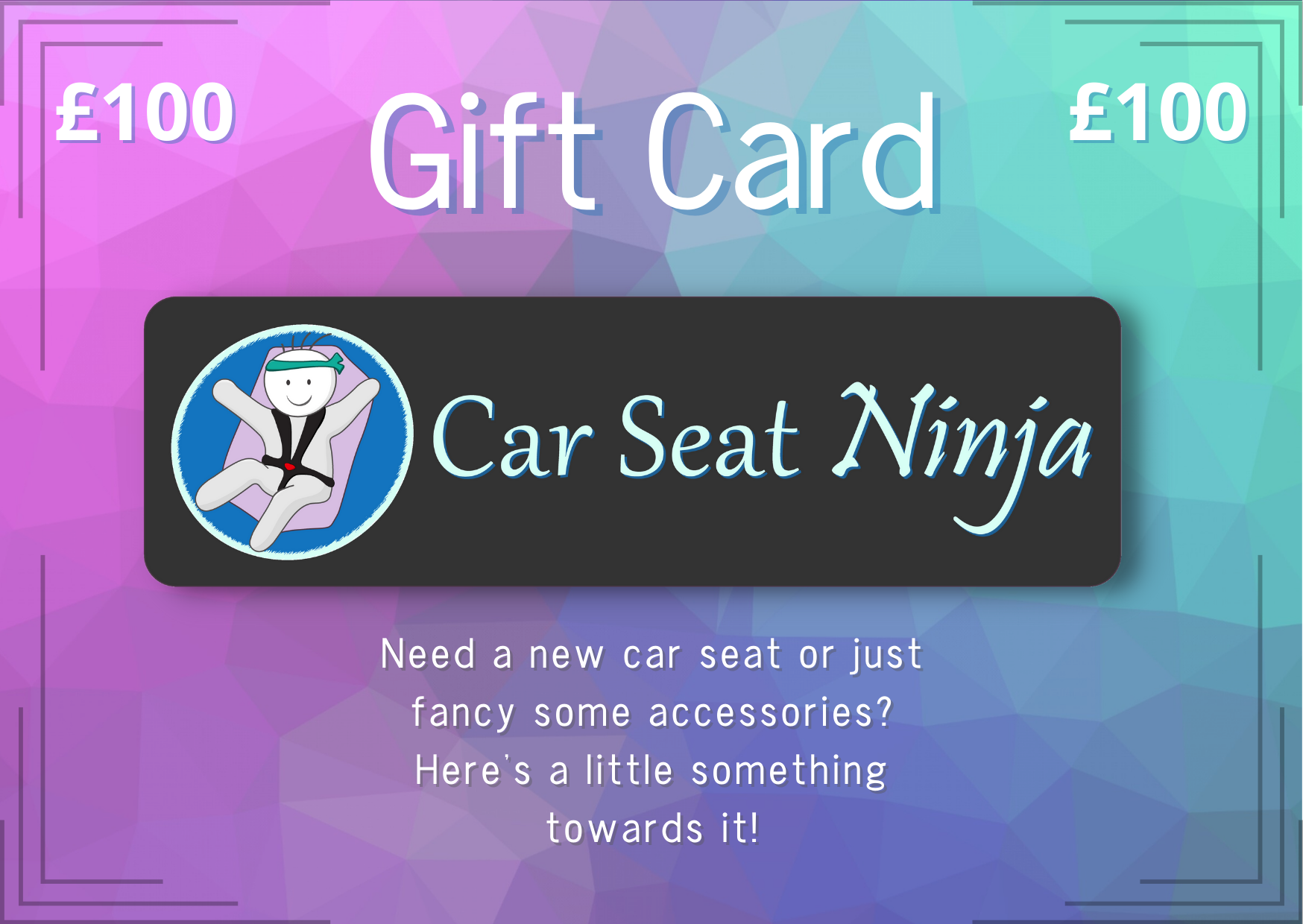Car Seat Ninja Gift Card